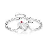Stainless Steel Baby Feet Bracelet