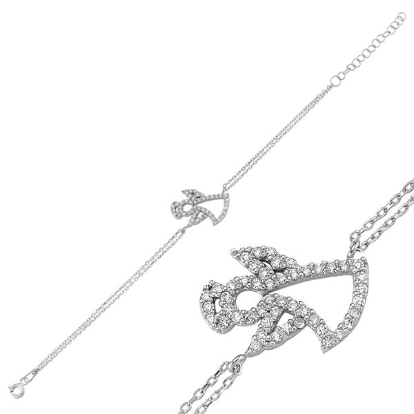 925 Sterling Silver Angel Bracelet Sterling Silver Bracelet