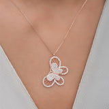 Womens Butterfly Necklace