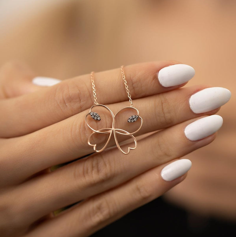 Silver Butterfly Pendant