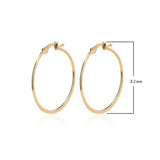 Sterling Silver Hoop Earrings
