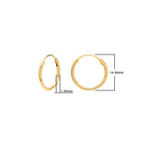 Gold Hoop Earrings