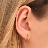 Gold Hoop Earrings