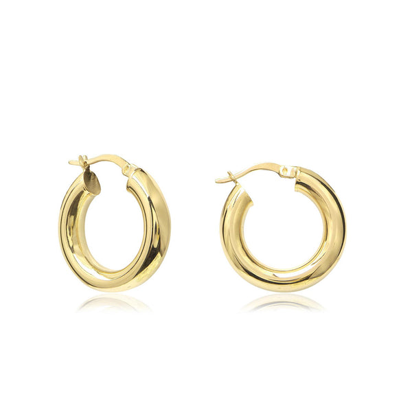 Sterling Silver Hoop Earrings - 25 mm