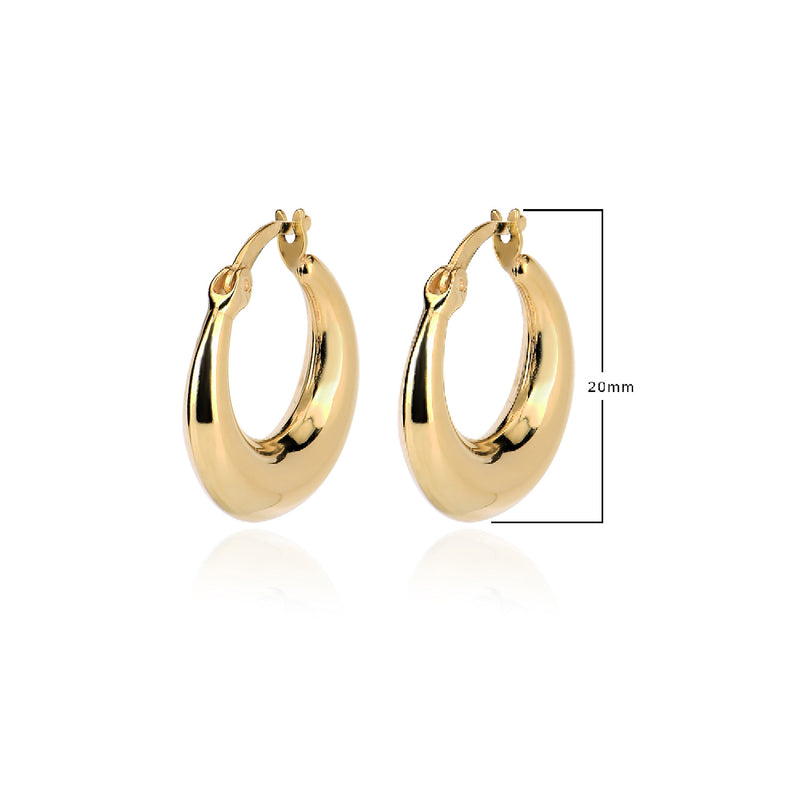 Sterling Silver Hoop Earrings