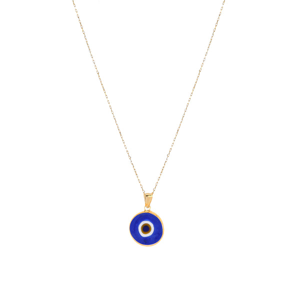 Sterling Silver Evil Eye Necklace