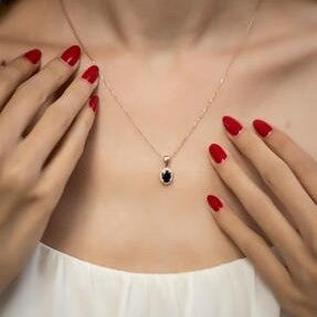Oval Minimalist Necklace