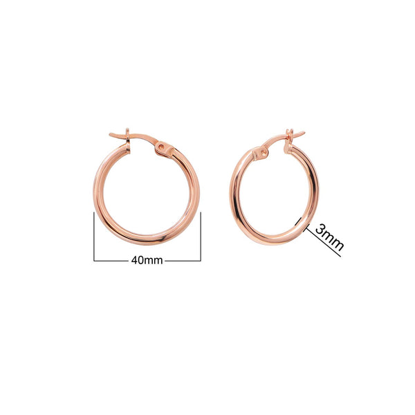 Sterling Silver Hoop Earrings