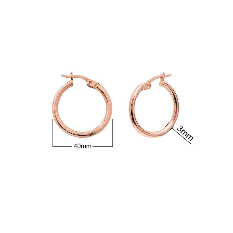 Sterling Silver Hoop Earrings