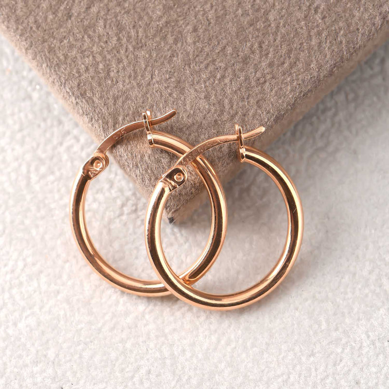Sterling Silver Hoop Earrings