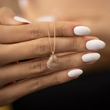 Seashell Sterling Silver Italian Style Necklace