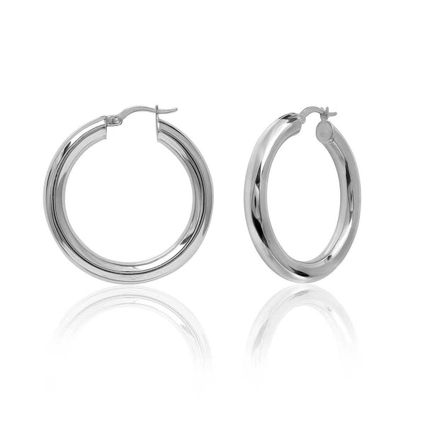 Silver Plated 4.90 Mm Dangle Silver Earrings