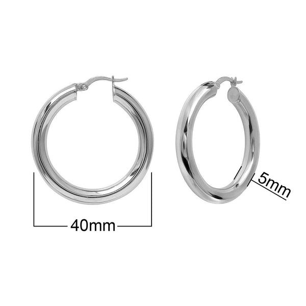 Silver Plated 4.90 Mm Dangle Silver Earrings