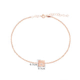 Rose Evil Eye Bracelet