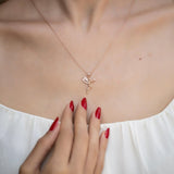 Sterling Silver Angel Necklace