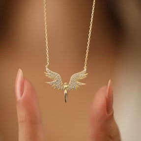 Sterling Silver Archangel Michael Italian Necklace