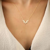 Sterling Silver Archangel Michael Italian Necklace