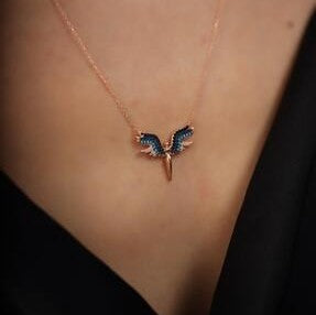 Sterling Silver Archangel Michael Necklace