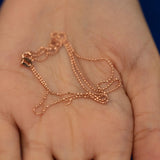 Sterling Silver Ball Italian Necklace