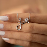 Sterling Silver Elegant Italian Necklace
