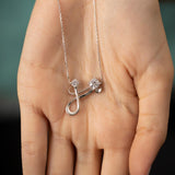Sterling Silver Elegant Italian Necklace