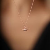 Sterling Silver Evil Eye Necklace