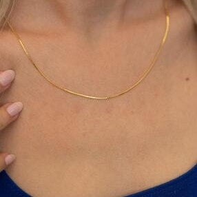 Sterling Silver Shell  Italian Necklace
