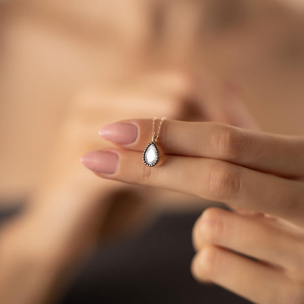 Sterling Silver Waterdrop Necklace
