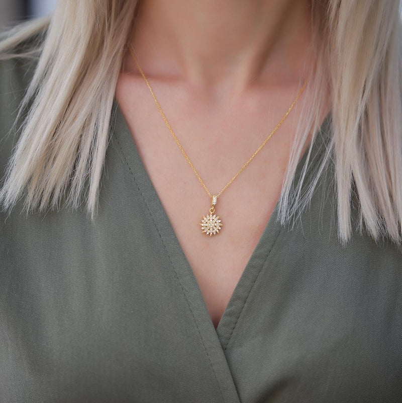 Sterling Silver Windmill Necklace