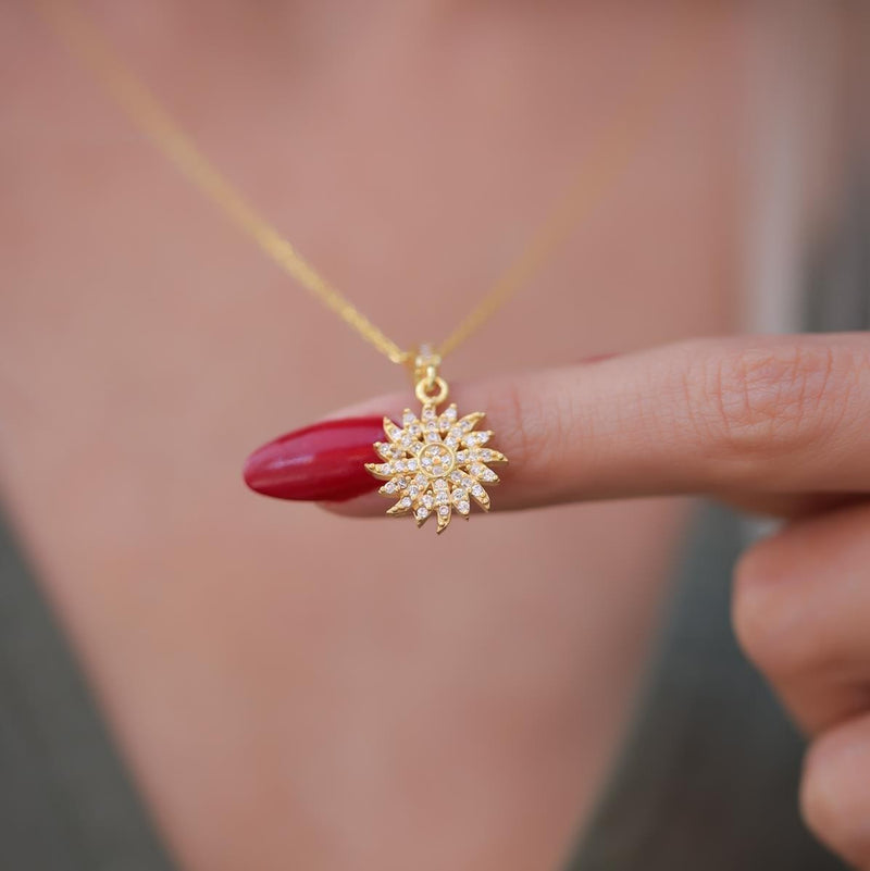 Sterling Silver Windmill Necklace