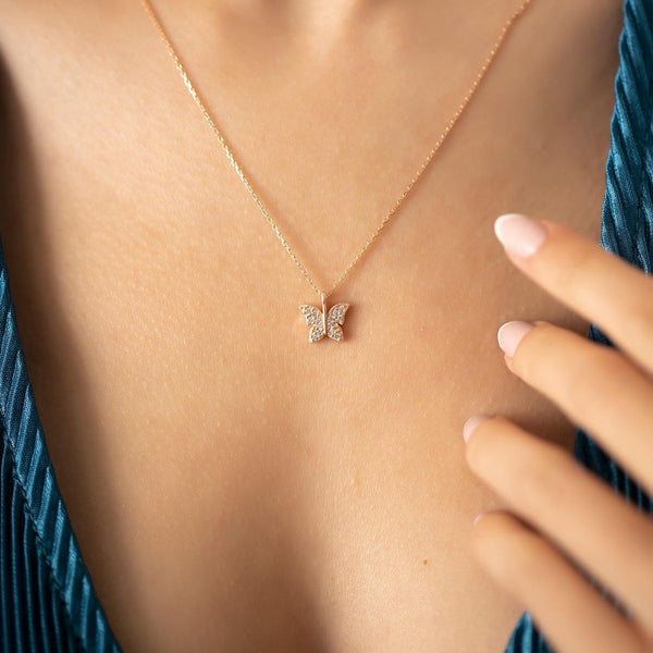 Butterfly Charm Necklace