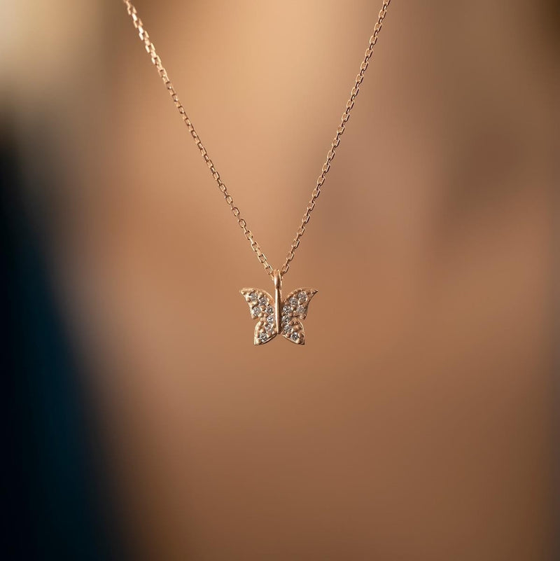 Butterfly Charm Necklace