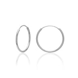 Sterling Silver Hoop Earrings