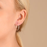 Sterling Silver Hoop Earrings
