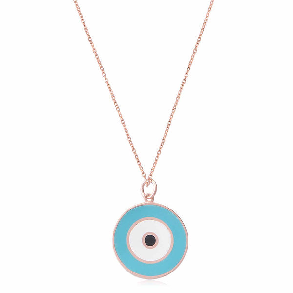 Evil Eye Necklace Gold