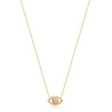 Minimalist Evil Eye Necklace