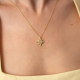 Women's Sterling Silver North Star Necklace