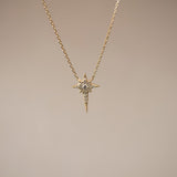 Women's Sterling Silver North Star Necklace
