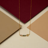 Family Birthstone Necklace