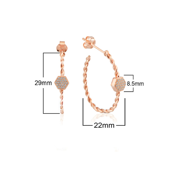 Sterling Silver Hoop Earrings