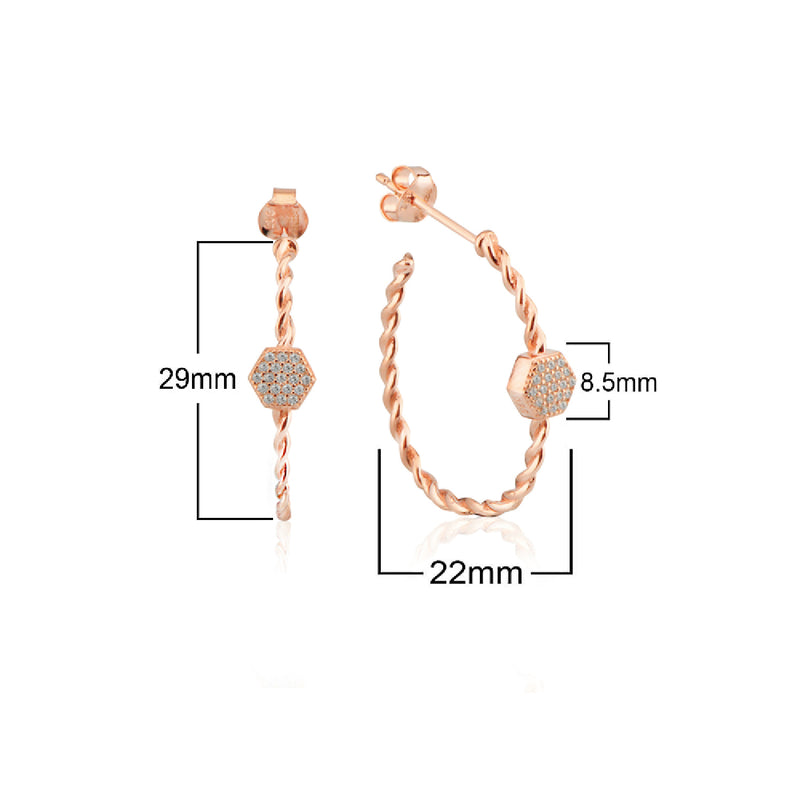 Sterling Silver Hoop Earrings