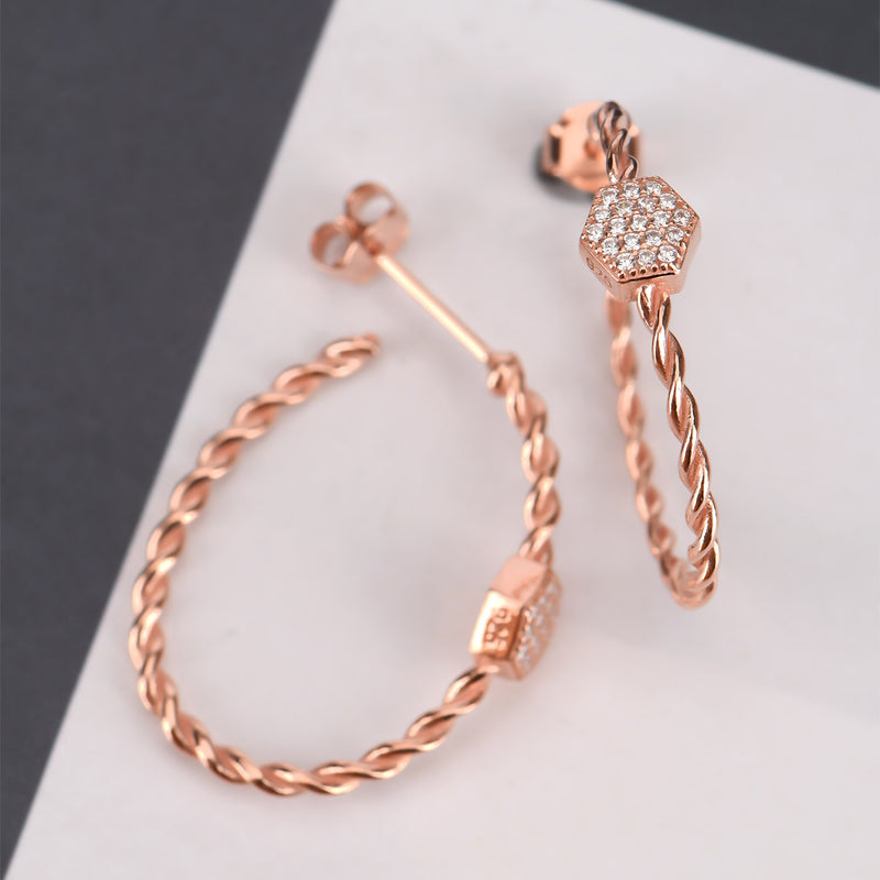 Sterling Silver Hoop Earrings