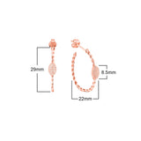 Sterling Silver Hoop Earrings