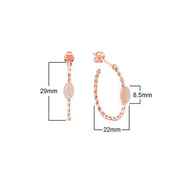 Sterling Silver Hoop Earrings