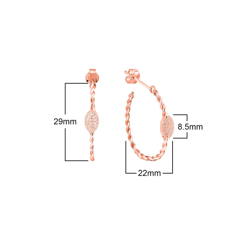 Sterling Silver Hoop Earrings