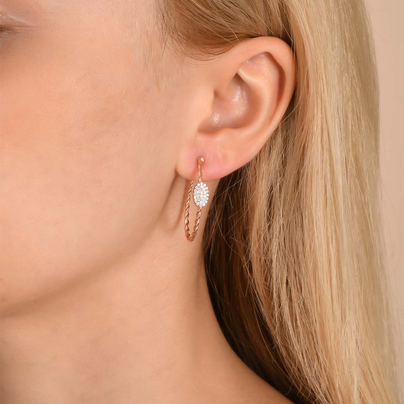 Sterling Silver Hoop Earrings