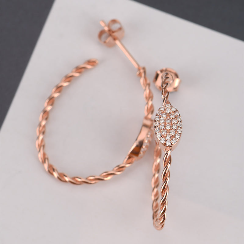 Sterling Silver Hoop Earrings