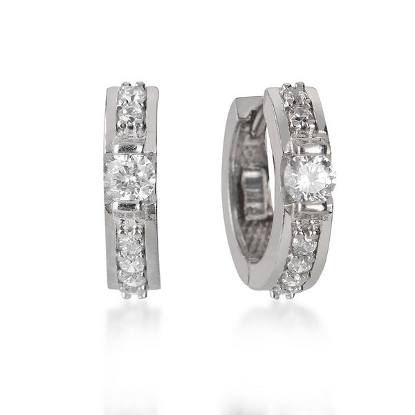 Sterling Silver Hoop Earrings