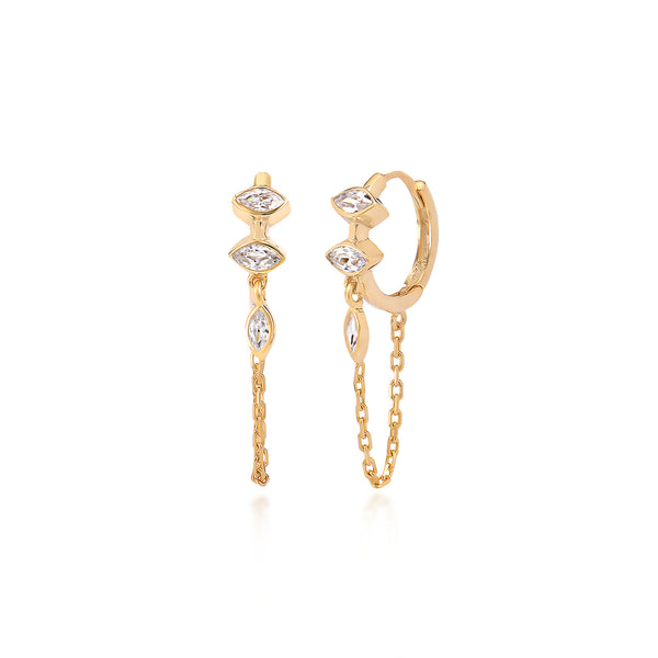 Sterling Silver Hoop Earrings