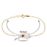 Sterling Silver Luckyl Eye Bracelet